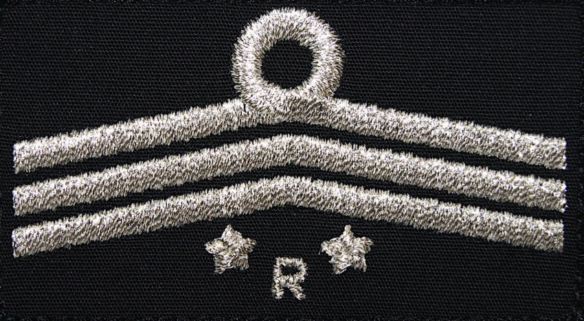 Dystynkcja do ubrania koszarowego OSP, Oddział Powiatowy - wiceprzewodniczący komisji rewizyjnej