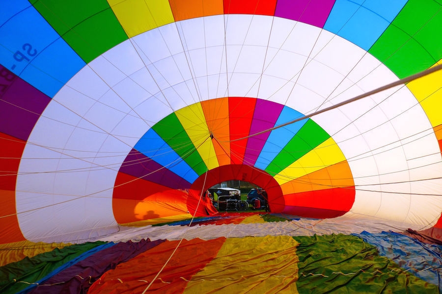 romantyczny lot balonem dla dwojga - karkonosze (lot w tygodniu)
