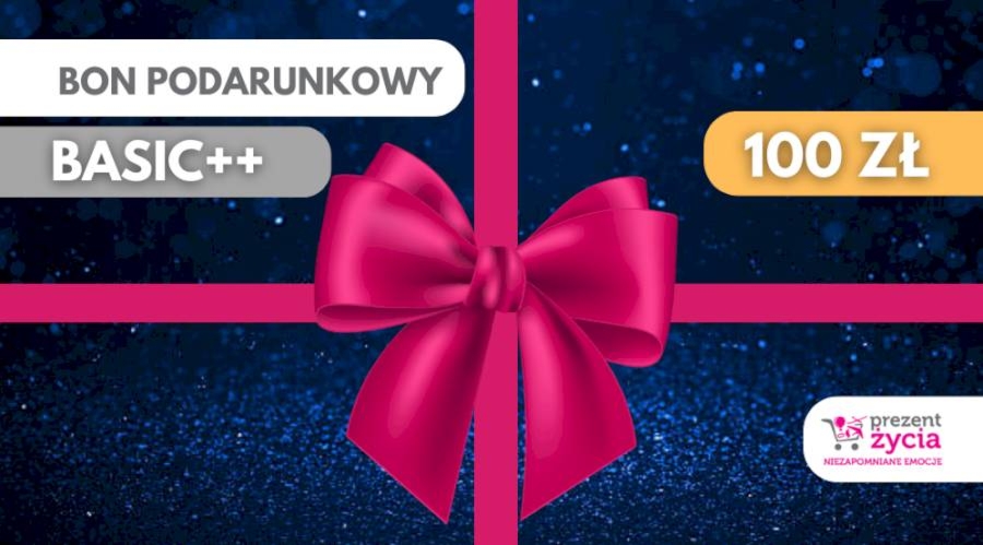 Bon podarunkowy dla żądnych przygód - Basic ++ 100zł
