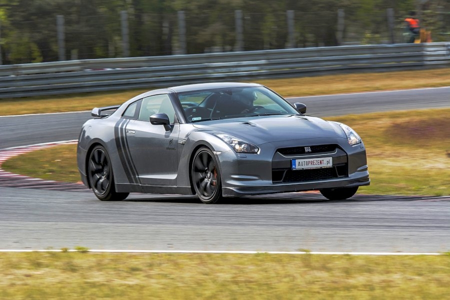 Jazda Lamborghini Gallardo i Ferrari F430 i Nissan GTR - kierowca - Tor Ułęż (Lublin, Warszawa) - 3 okrążenia