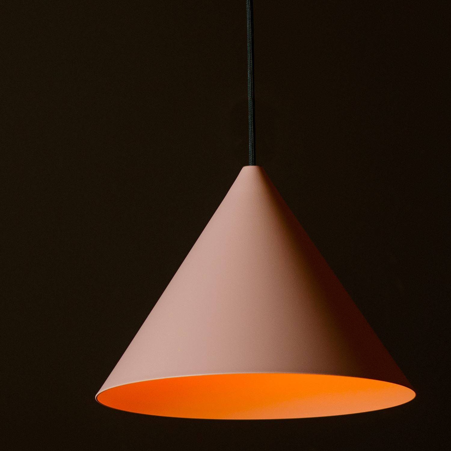 LOFTLIGHT :: Lampa wisząca Konko Light różowa szer. 60 cm