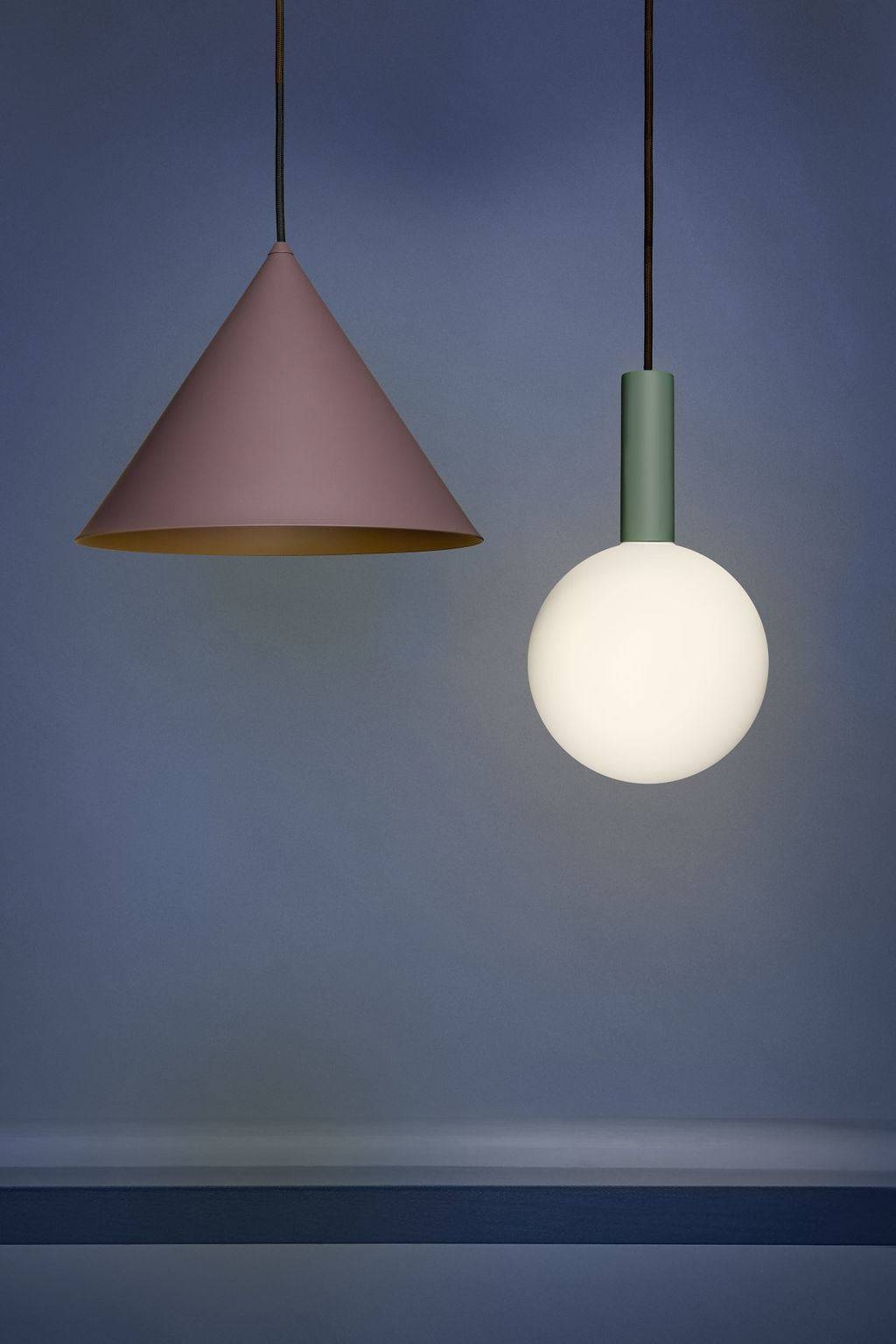 LOFTLIGHT :: Lampa wisząca Matuba aluminiowa zielona wys. 14 cm