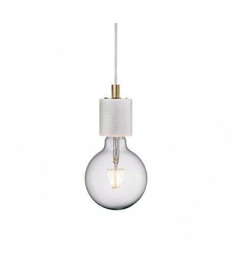 Nordlux :: Lampa wisząca Siv biała wys. 10 cm