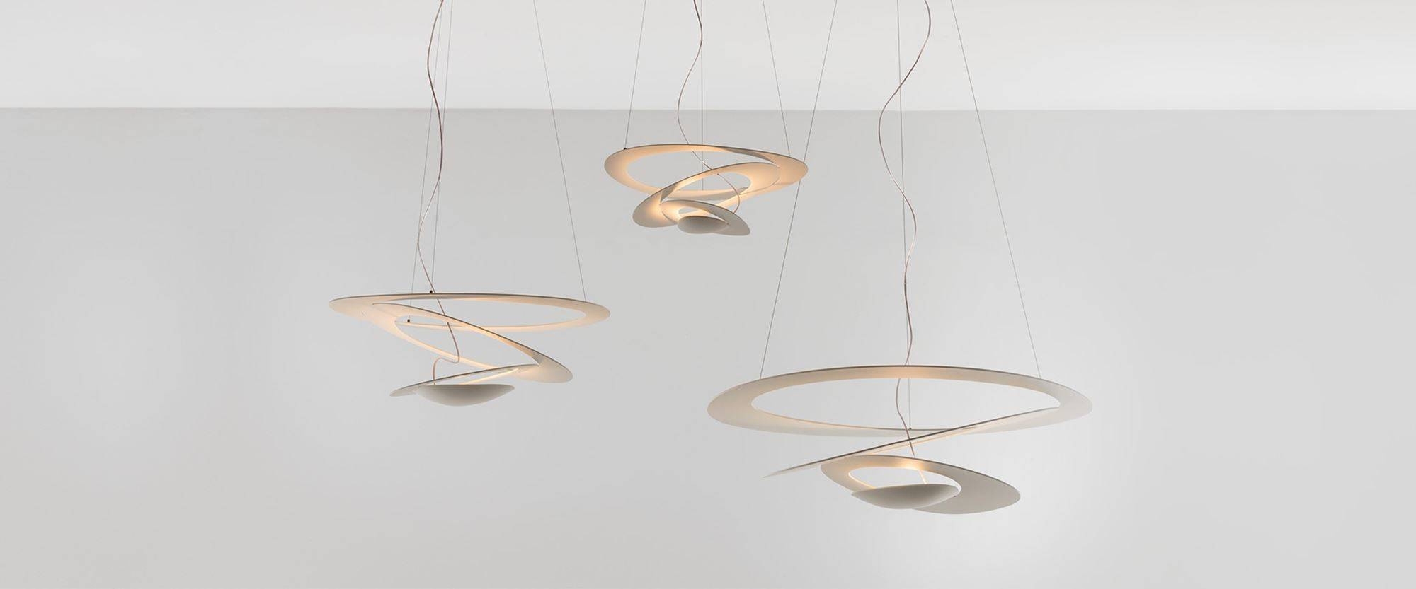 Artemide :: Lampa wisząca Pirce mini biała szer. 69 cm