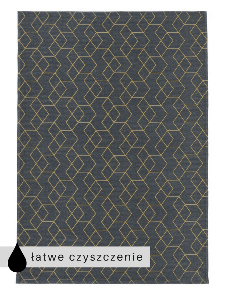 Carpet Decor :: Dywan Cube Golden łatwe czyszczenie