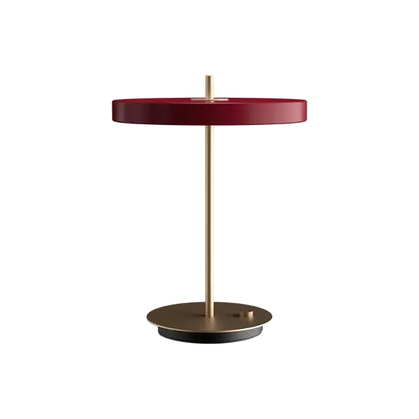 Umage  ::  Lampa stołowa Asteria czerwony wys. 30 cm