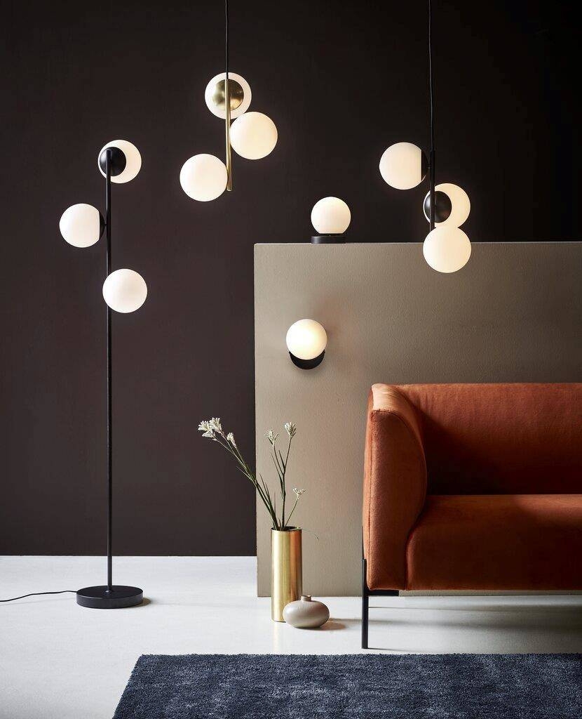 Nordlux :: Lampa wisząca Lilly czarna wys. 36,5 cm