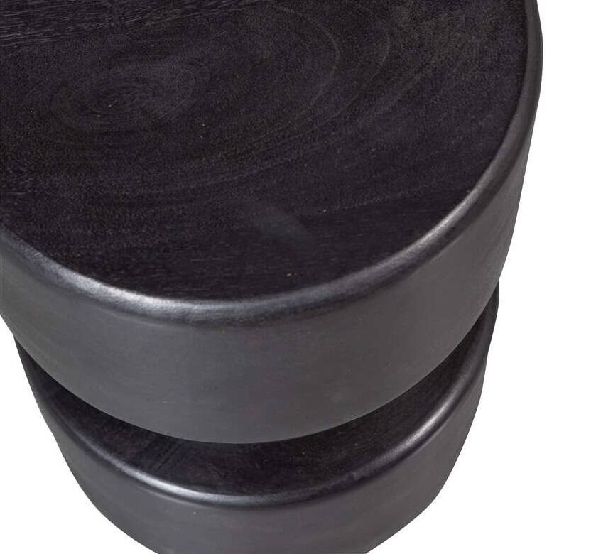 Woood :: Stolik Tuve wys. 45 cm czarnobrązowy