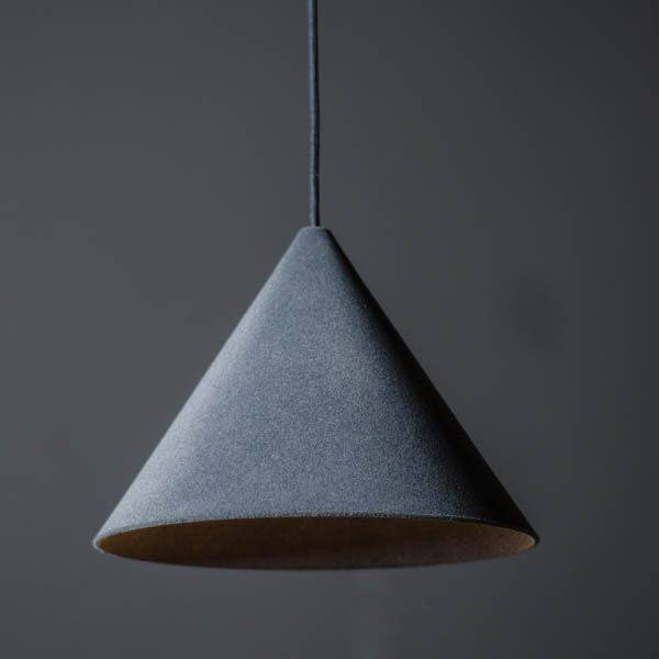 LOFTLIGHT :: Lampa wisząca Konko Velvet Light szara szer. 30 cm