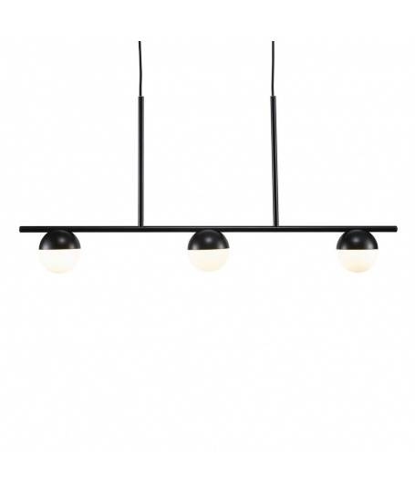 Nordlux :: Lampa wisząca Contina czarna szer. 90 cm