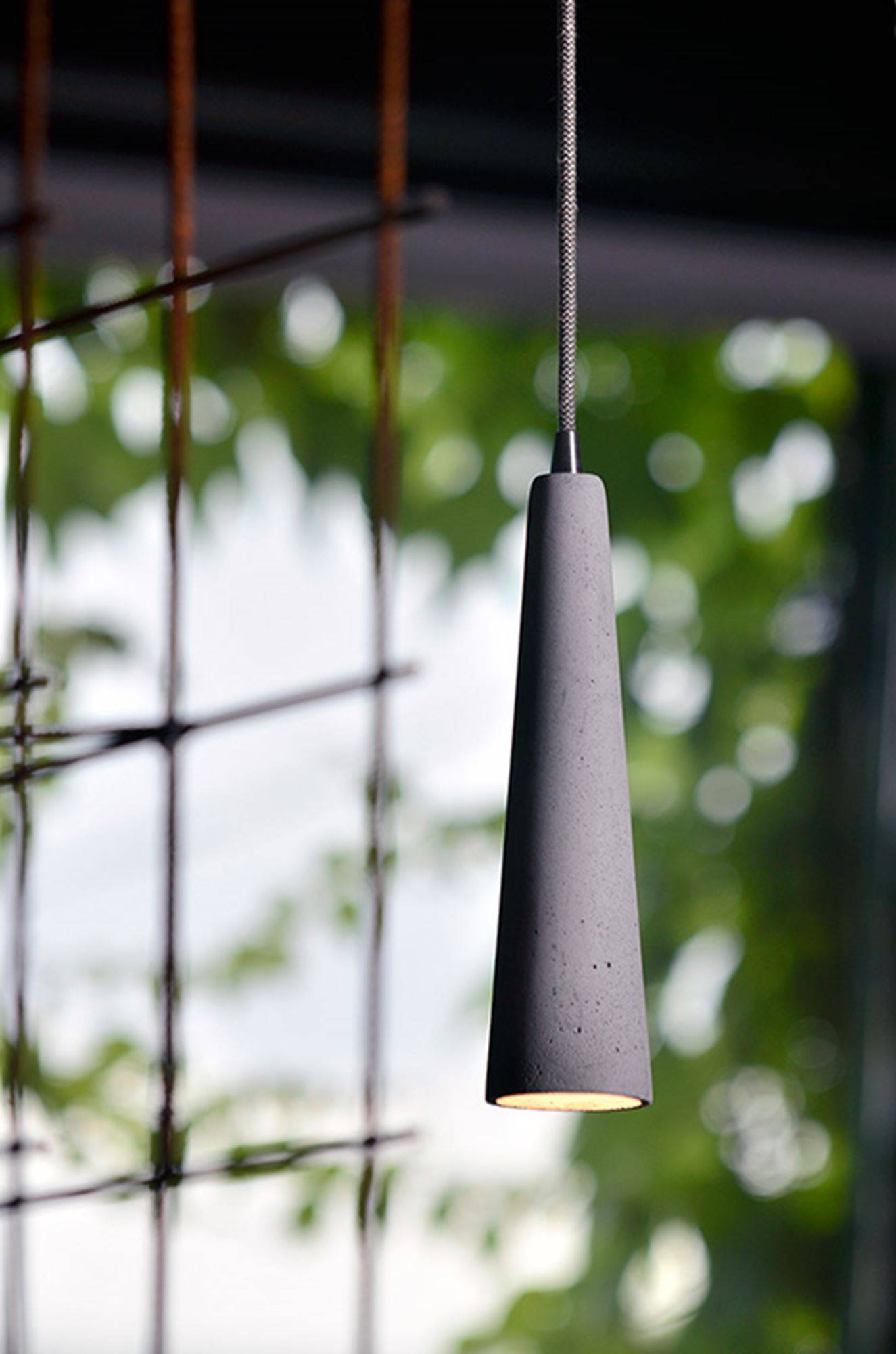 LOFTLIGHT :: Lampa wisząca Sopel szara