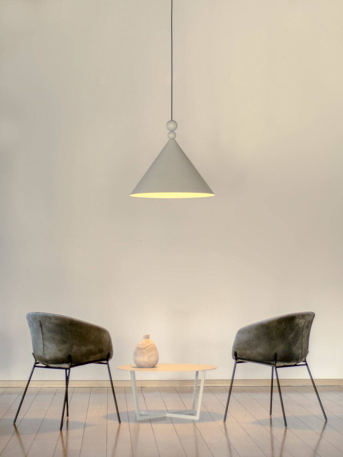 LOFTLIGHT :: Lampa wisząca Konko różowa szer. 60 cm