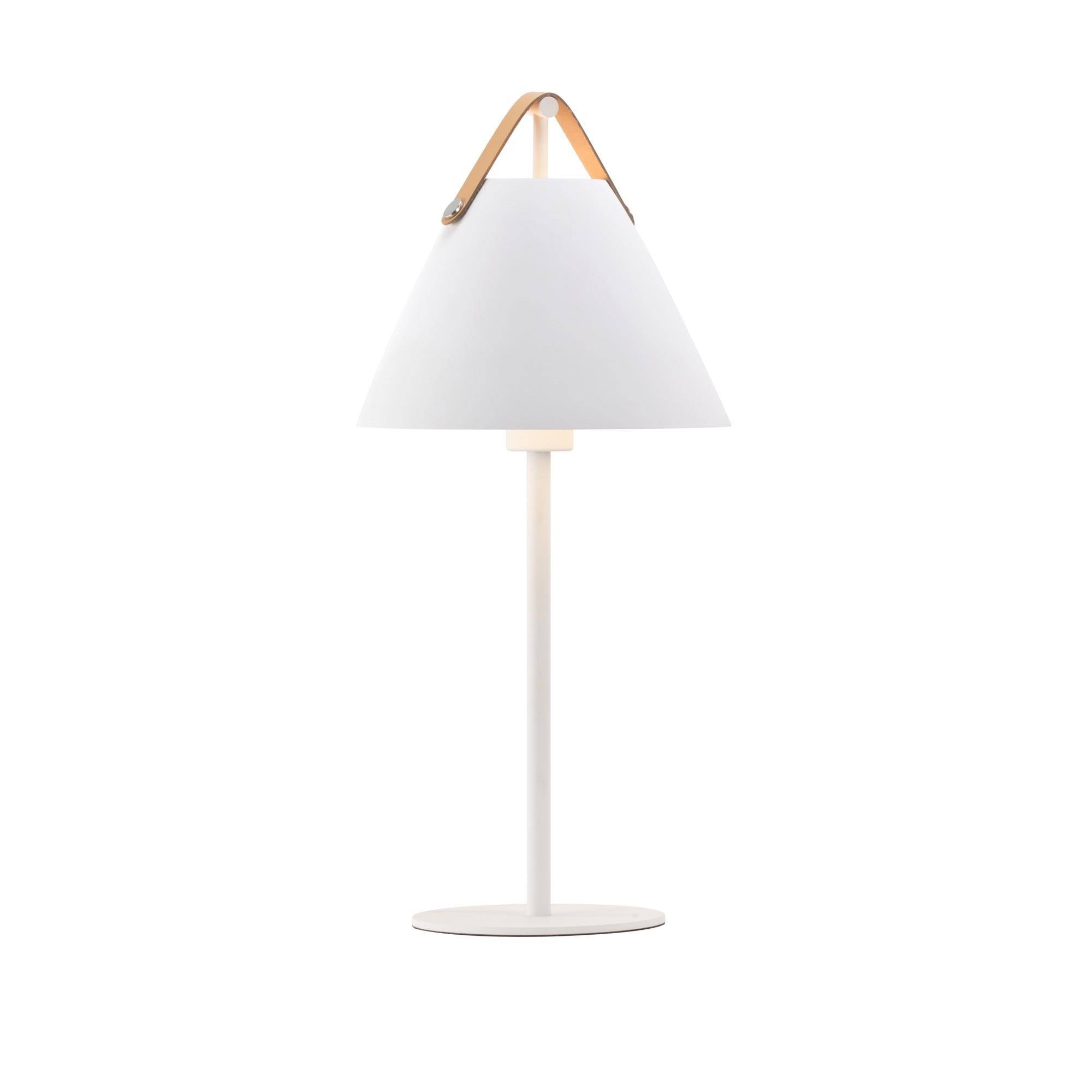Design For the People :: Lampa stołowa Strap biała wys. 55 cm