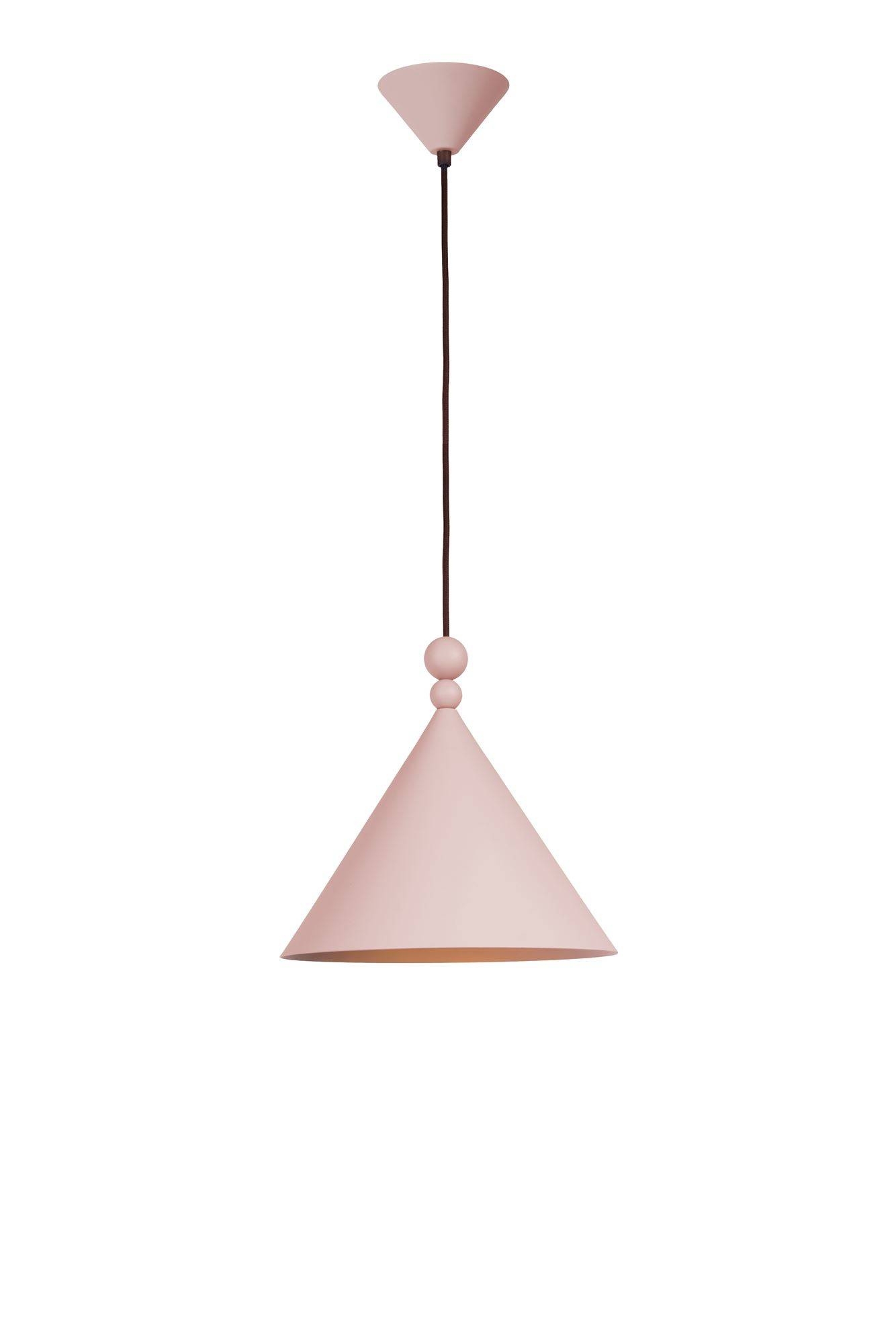 LOFTLIGHT :: Lampa wisząca Konko różowa szer. 45 cm