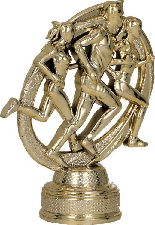 Figurka Tryumf B309G złota biegi sportowa