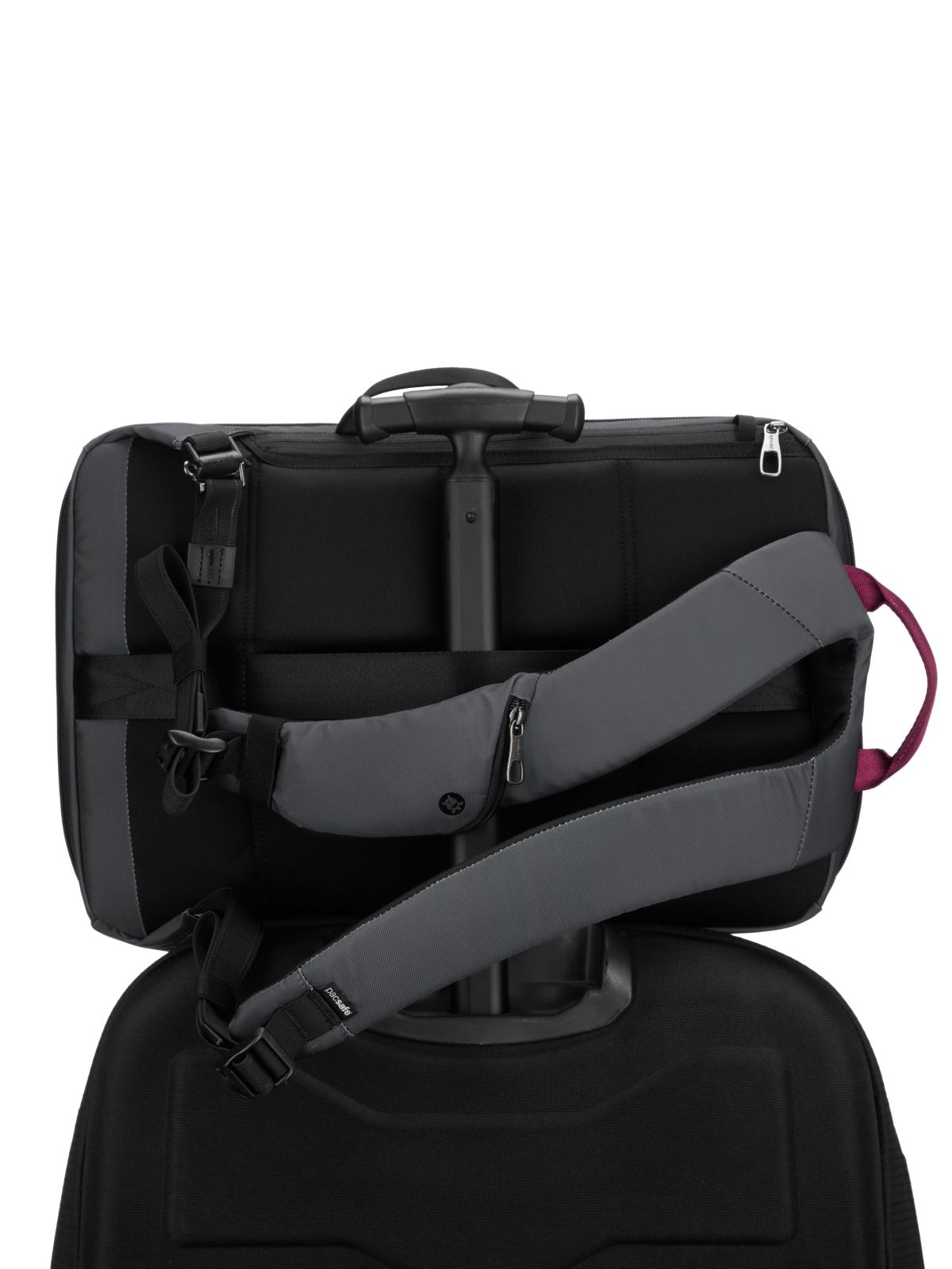 Image of Plecak na laptopa antykradzieżowy 18L Pacsafe Metrosafe X z kieszenią na laptop 16" - ciemnoszary