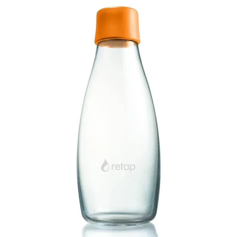 Image of Butelka szklana Retap Original 500ml - Orange