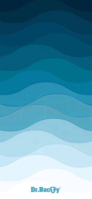 Image of Ręcznik szybkoschnący dwustronny Dr.Bacty 70x140 – Waves