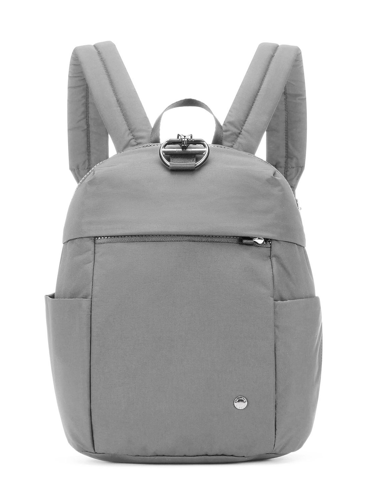Image of Plecak mini damski antykradzieżowy 8L Pacsafe Citysafe CX Econyl® - jasnoszary