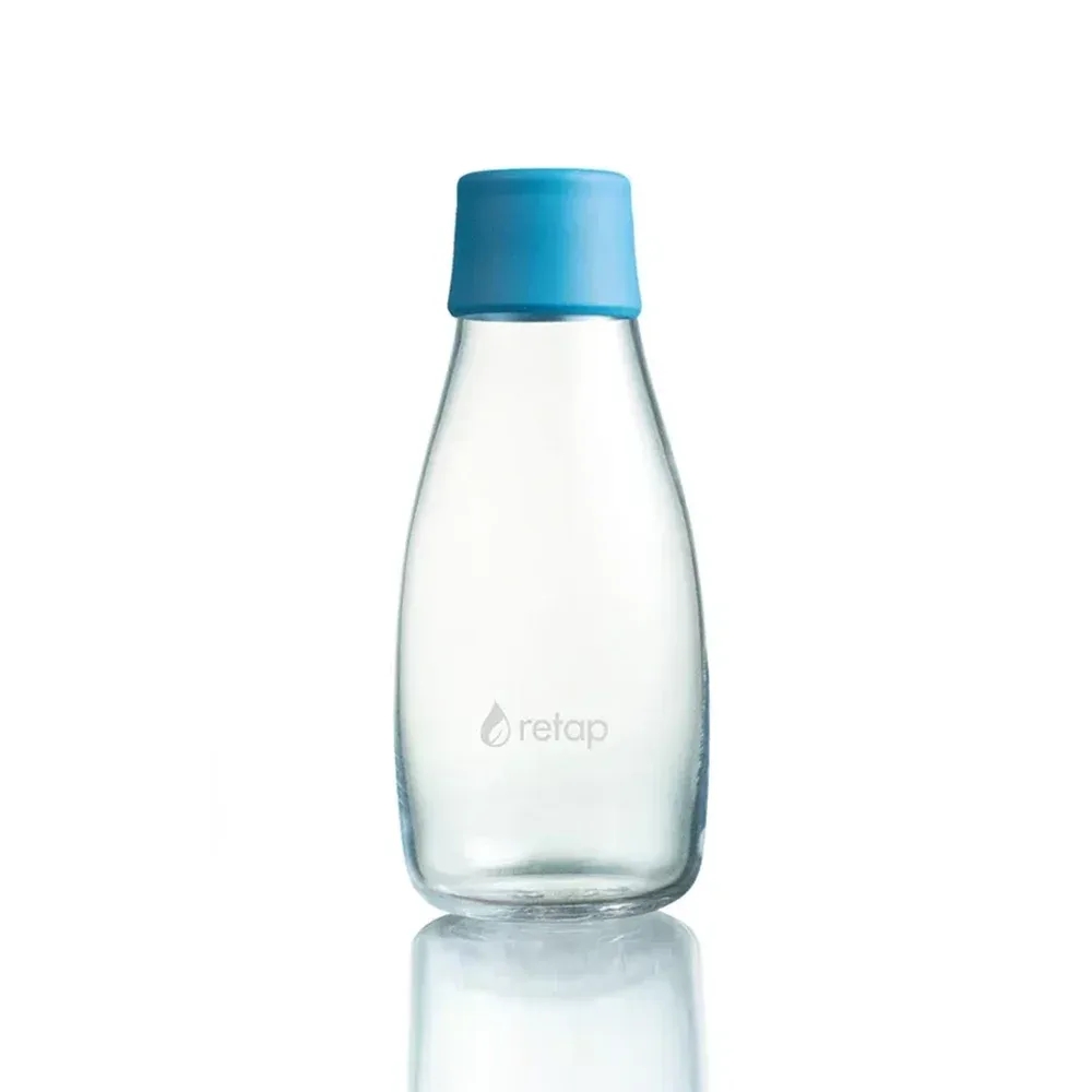 Image of Butelka szklana Retap Original 300ml - Light Blue