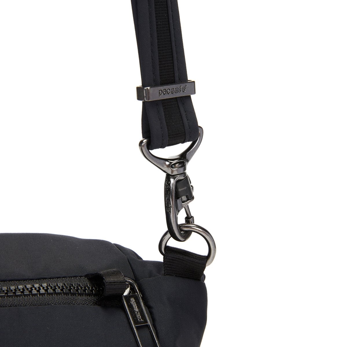 Image of Torebka i plecak 2w1 damskie antykradzieżowe Pacsafe Citysafe CX Econyl® - czarne