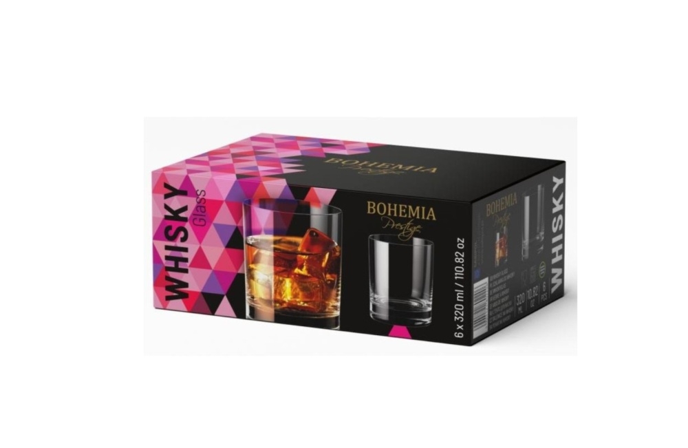 Szklanki do whisky 320 ml / 6 szt. - Prestige (802206)