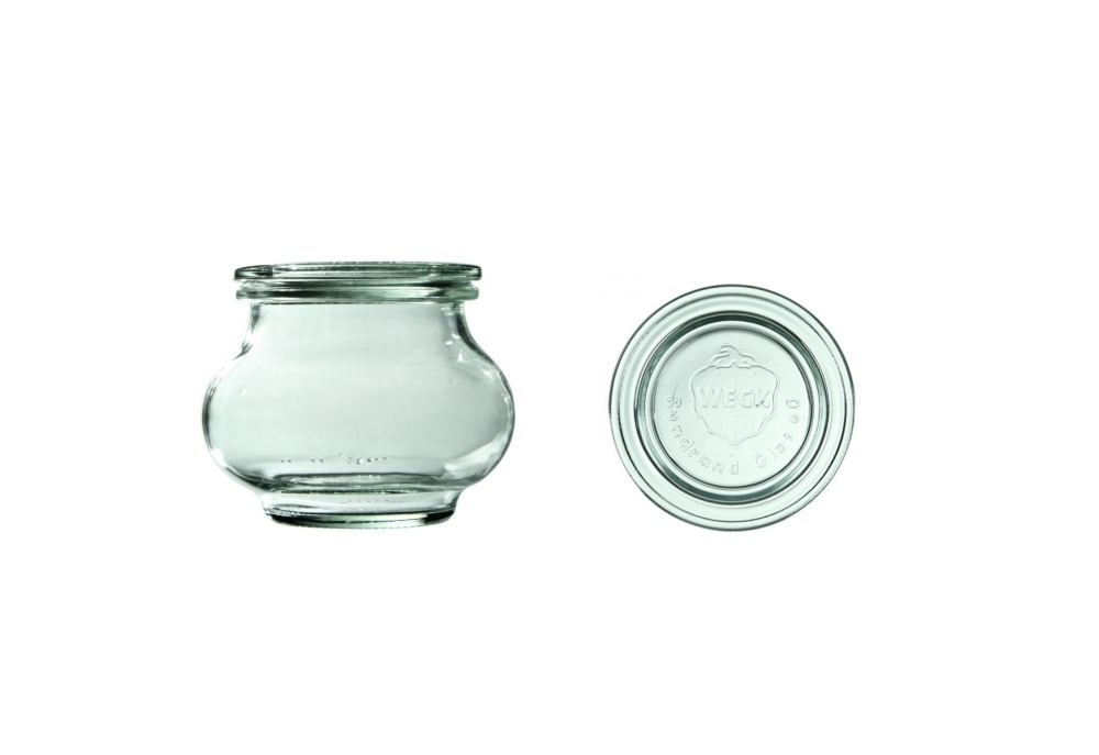 Słoiki z pokrywką / 220 ml - WECK Schmuck (WE-902-60P)