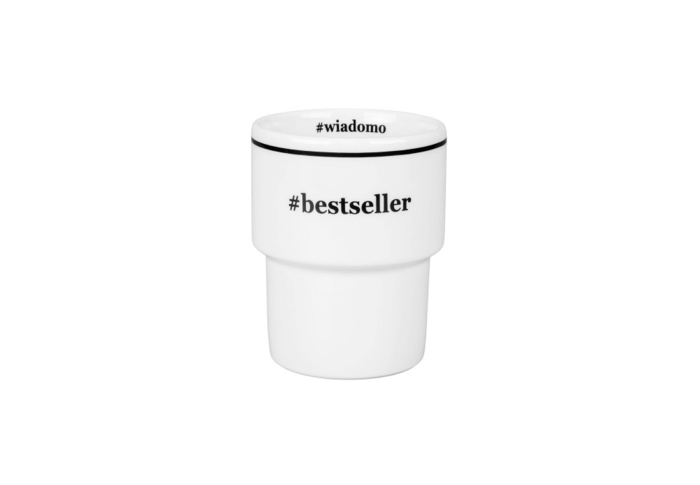 Kubek 300 ml - 2189C HEL bestseller + Kubek 300 ml - 2189A HEL bierz mnie + Kubek 300 ml - 2189 HEL ciesz si� �yciem + Kubek 300 ml - 2189B HEL brak WI-FI