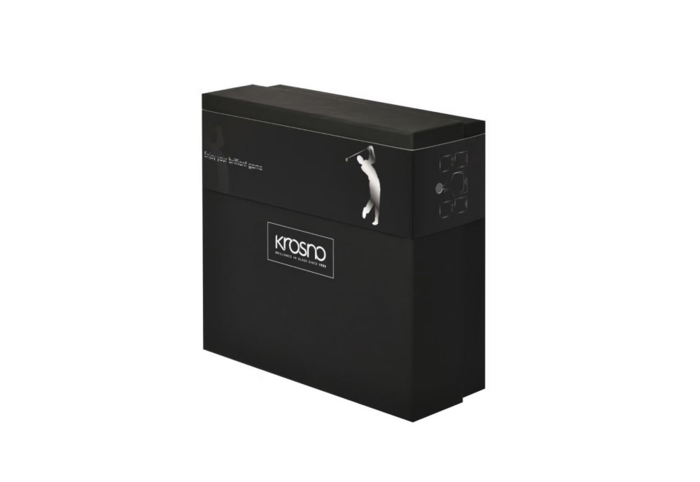 Prezentowy zestaw do whisky 1+4 - Perfect Serve / Golf (KP-1621)