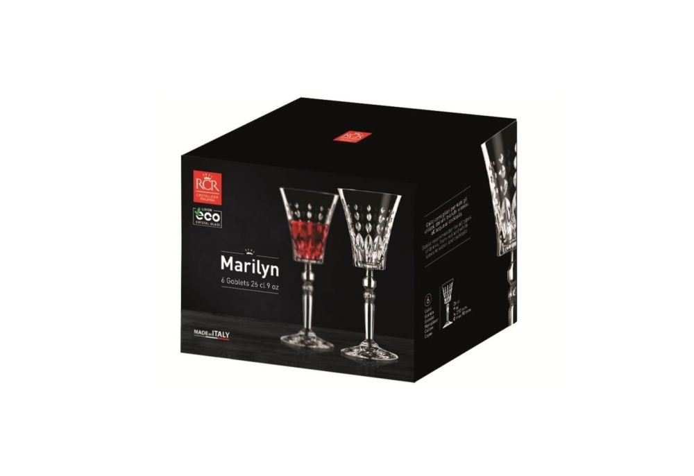 Kieliszki do wina 260 ml / 6 szt. - Marilyn (272790)