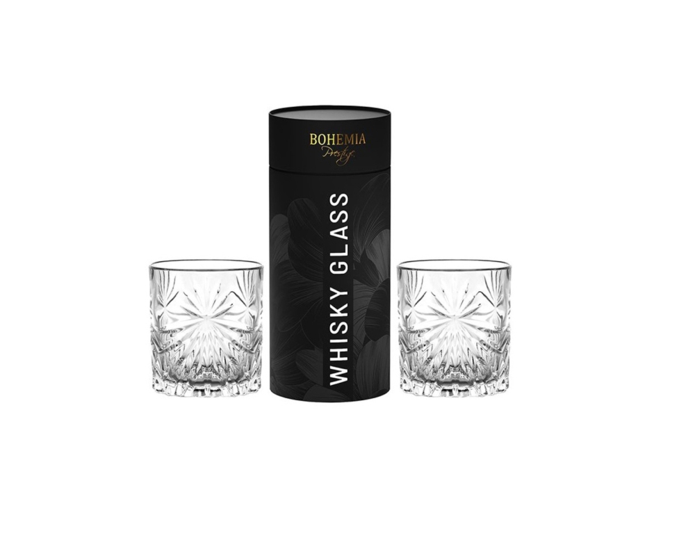 Szklanki kryształowe 320 ml / TUBA - Prestige Fiore (802374)