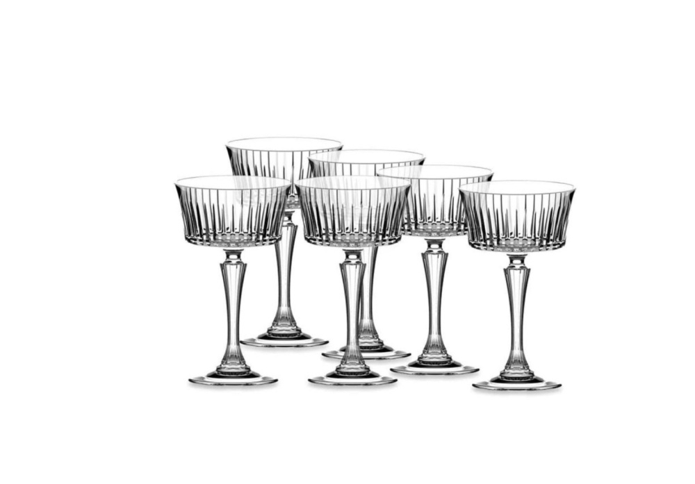 Kieliszki szampan płaski 260 ml / 6 szt. - Timeless (280420)