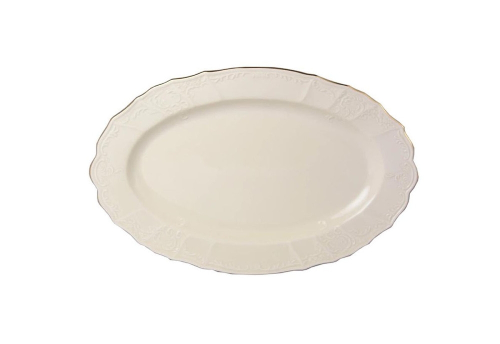 P�misek owalny 34 cm - Bernadotte Ivory Gold (208893)