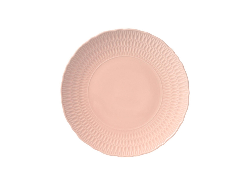 Talerz płytki 26 cm - SOFIA / LB07 Różowa