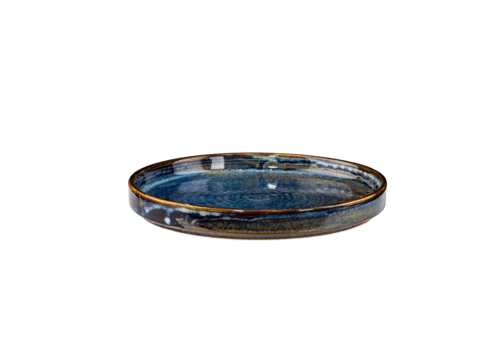 Talerz płytki 18 cm - DEEP BLUE (V-82012-6)