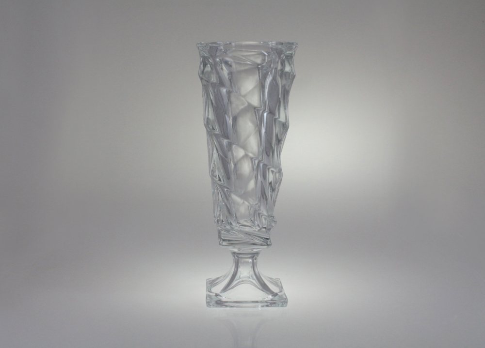 Wazon kryształowy na nodze 39 cm - CASABLANCA (CZ022240)