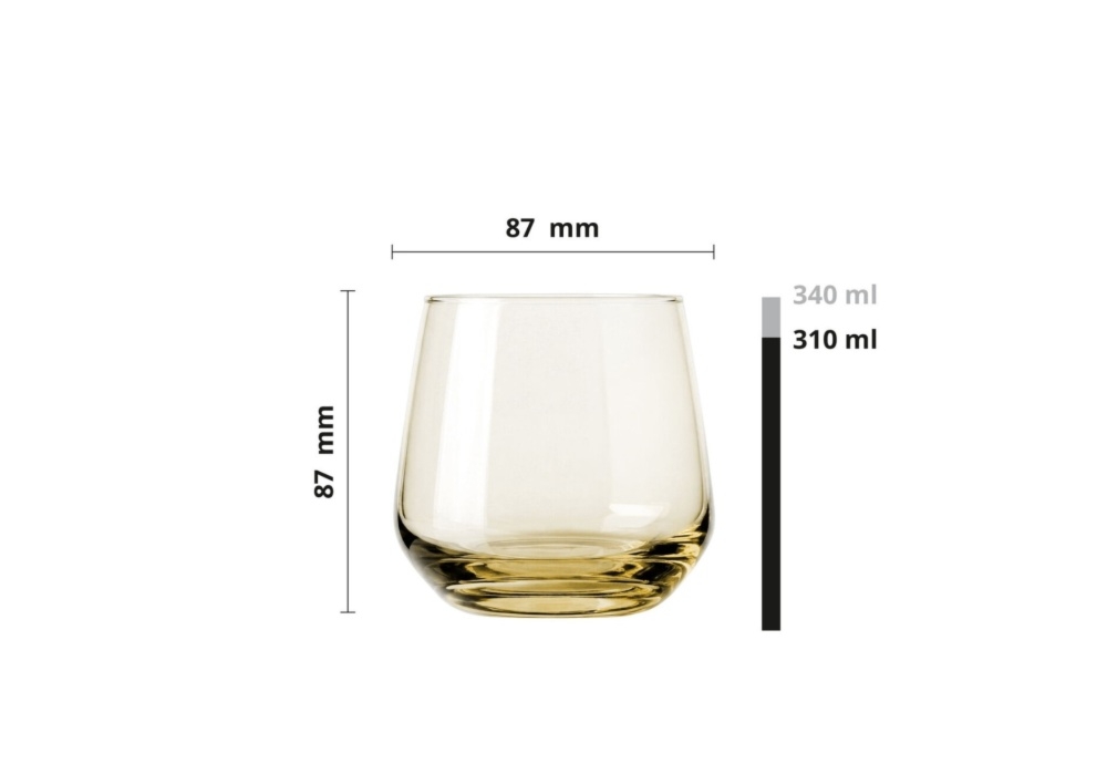 Szklanki niskie 310 ml / 6 szt.- Joyful Mix (377297603)