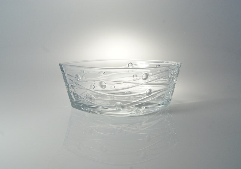 Salaterka kryształowa 20,5 cm - LABIRYNTH (855947)