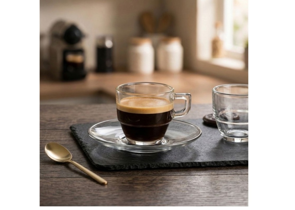 Spodki do filiżanek 12,5 cm / 6 szt. - Caffe (600656)