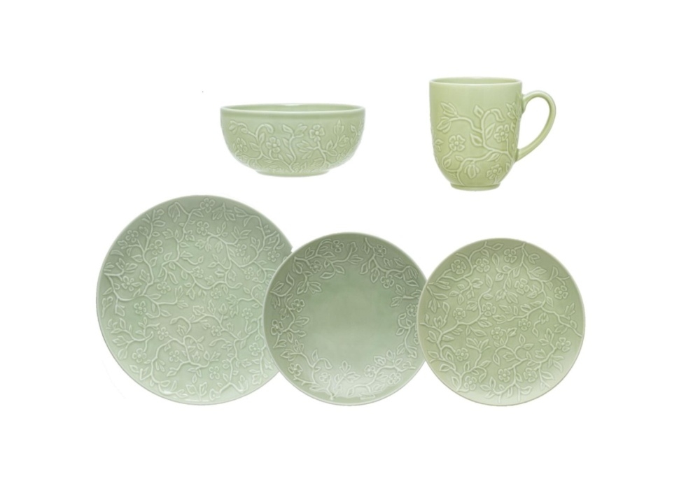 Miska 16 cm - KD00 HANAMI / limonka