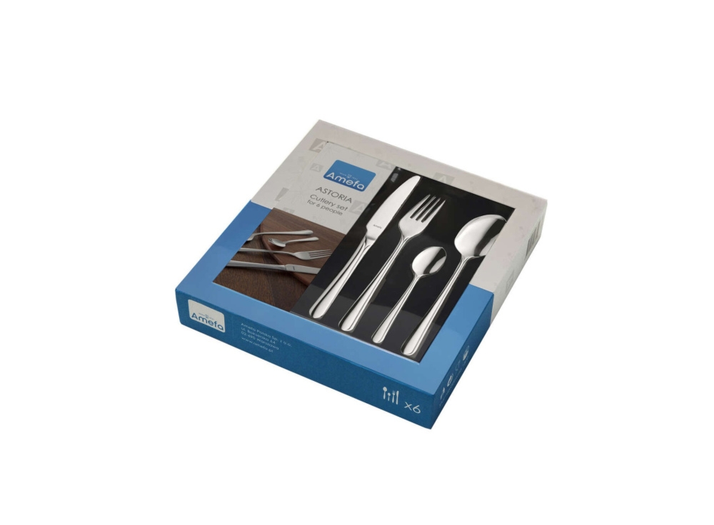 Zestaw sztućców, 24 szt. - 1249 Astoria w pudełku