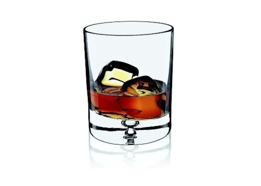 Karafka do whisky 750 ml - Legend (3604) + Szklanki do whisky 250 ml - Lagrima(6137)