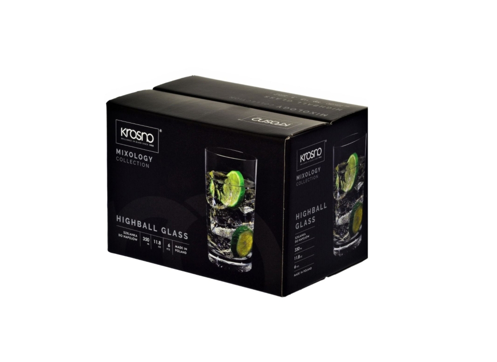 Szklanki wysokie 350 ml - Mixology (C809)