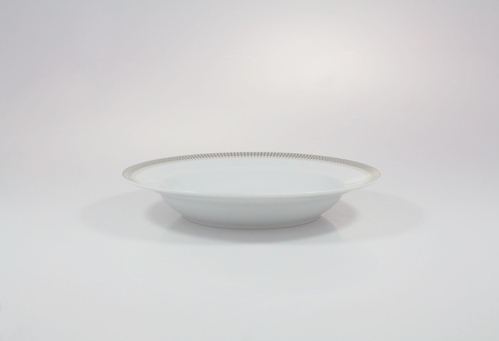 Talerz głęboki 22,5 cm - G682 YVONNE Złoty Miraż