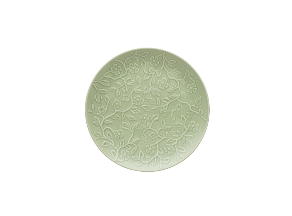 Talerz deserowy 20,5 cm - KD00 HANAMI /limonkowy