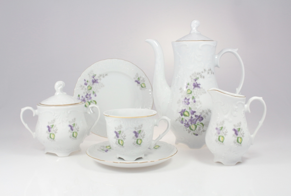 Garnitur do kawy dla 6 os./ 21 cz�ci - G559 ROCOCO
