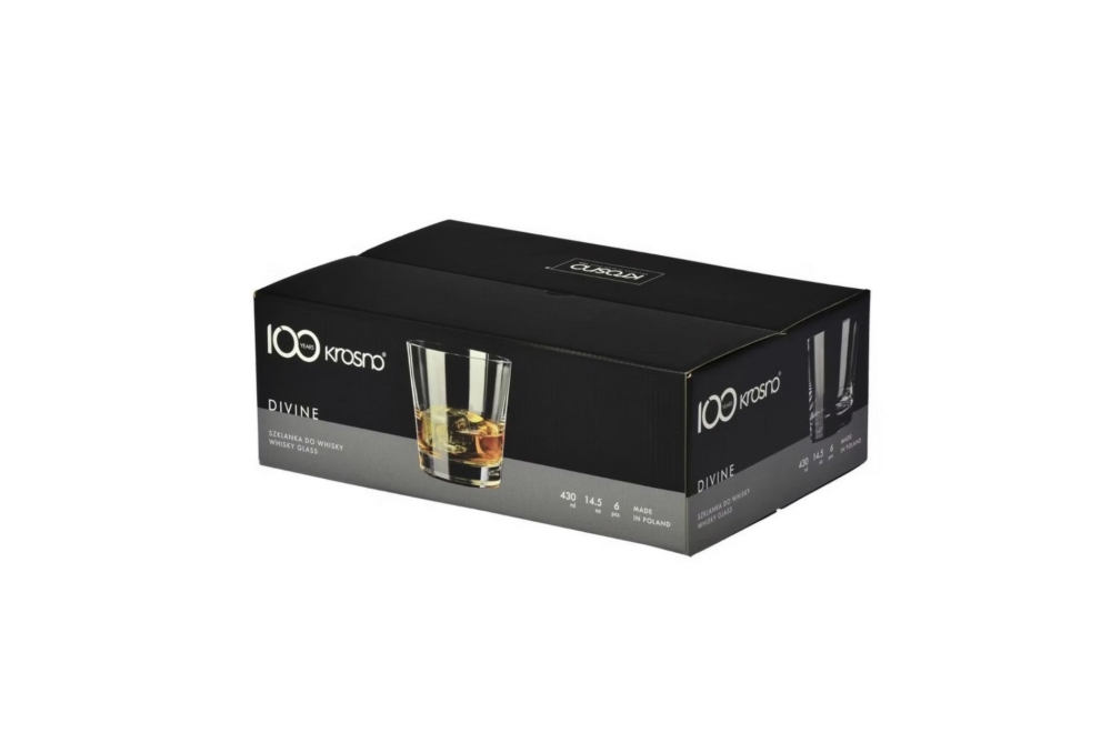 Szklanki do whisky 390 ml - DIVINE (C504)