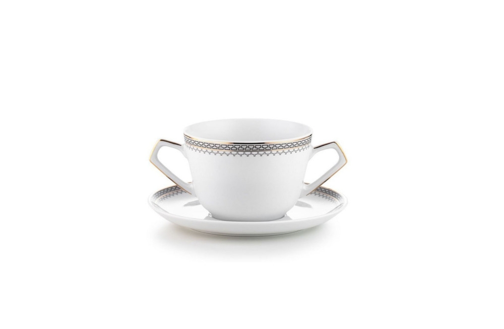 Bulion�wka 400 ml ze spodkiem - 8051 PU�ASKI