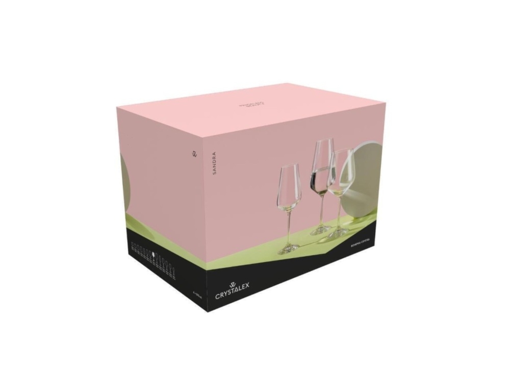 Kieliszki do wody 550 ml - Sandra (953119)
