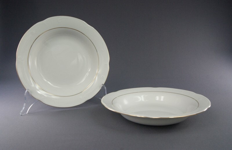 Talerz głęboki 22 cm - B014 KAMELIA